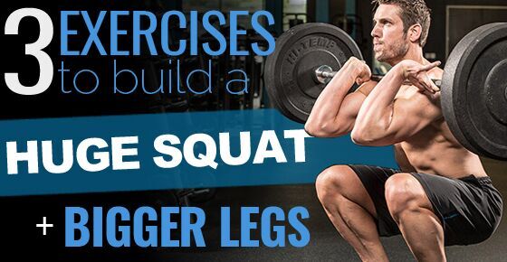 3 Exercises To Build A Monster Squat And Bigger Legs Jmax Fitness