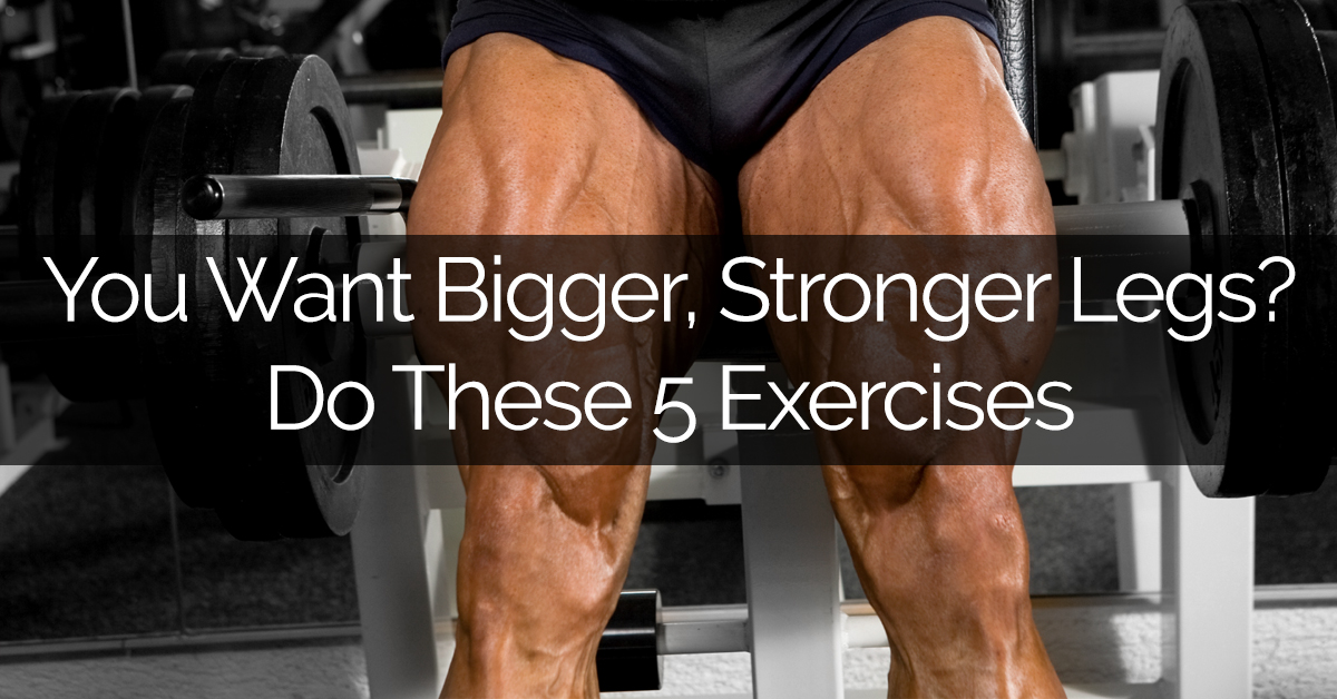 You Want Bigger, Stronger Legs? Do These 5 Exercises JMax Fitness