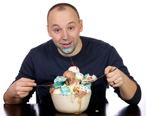 hardgainer myth eating ice cream