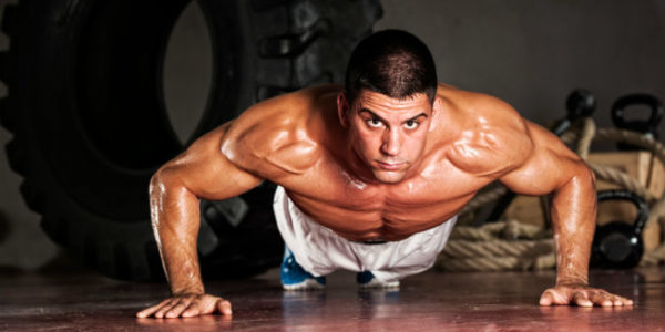 bodyweight muscle building pushup